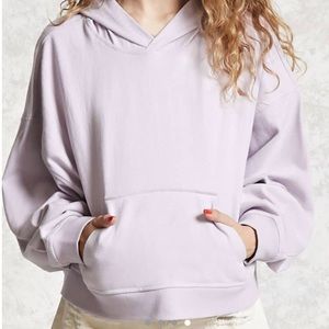 Lavender forever 21 hoodie